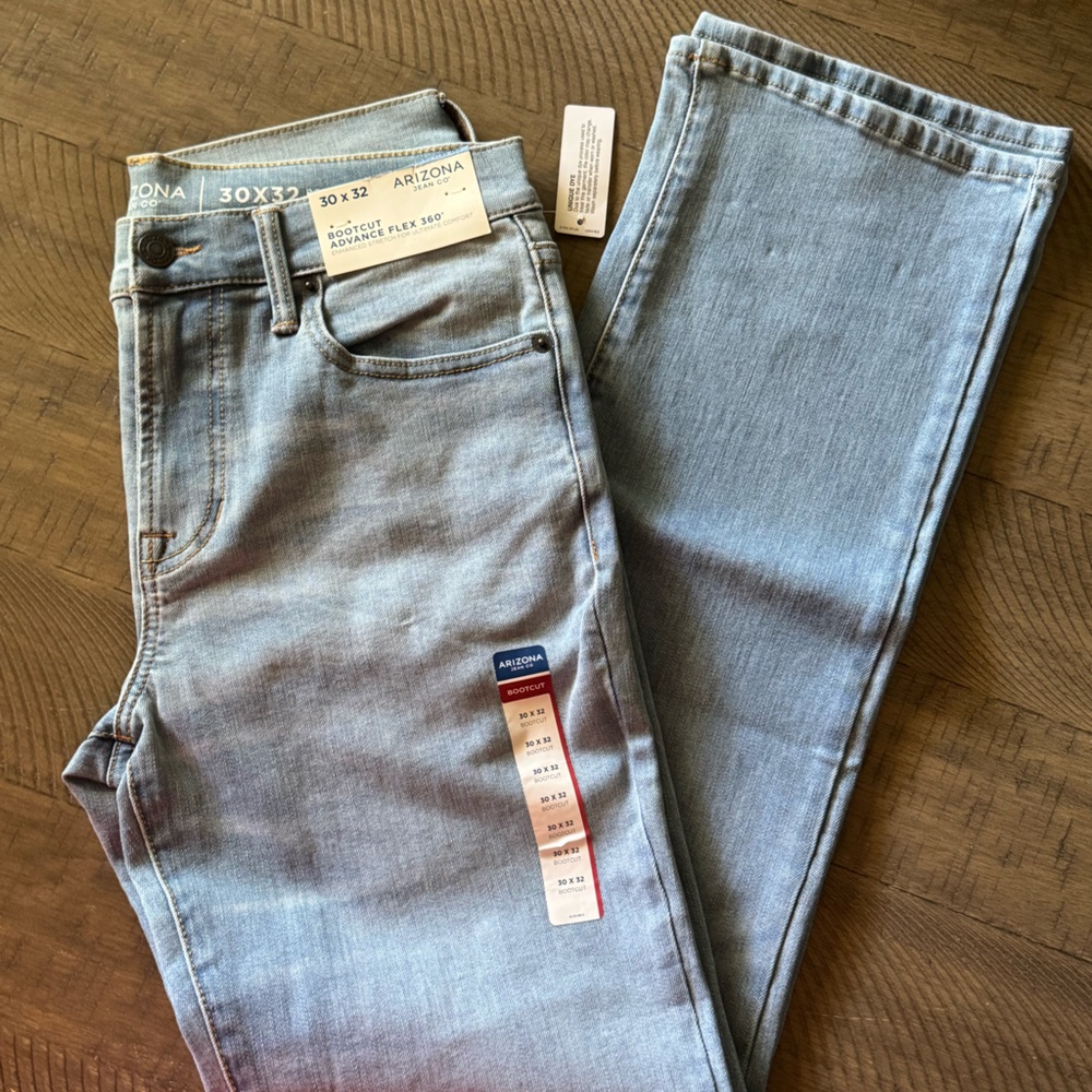 Arizona Light Blue Bootcut Jeans